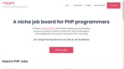 All PHP job board - AllPHP - PHP jobs, curated by programmers