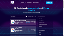 AR VR Jobs job board - AR VR Jobs: Top Augmented & Virtual Reality Job Board
