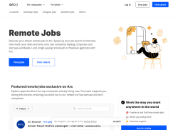 Arc job board - Remote Developer Jobs | Developer Job Board