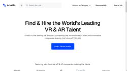 Arvello Jobs job board - The #1 job board for VR/AR professionals