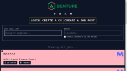 Benture job board - Find AI & Web3 Remote Jobs Today with Benture