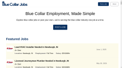 BlueCollarJobs job board - Blue Collar Employment, Made Simple