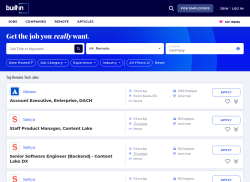 Built In job board - Match with companies that share your values