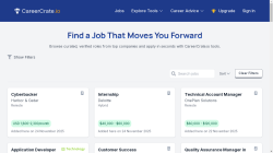 CareerCrate IO job board - Fresh Job Listings + Free AI Career Tools