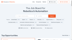 Careers In Robotics job board - Robotics & Automation Jobs | Advance Your Career