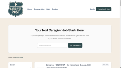 Caregiver Post job board - Caregiver Jobs 