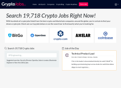 Crypto Jobs job board - Crypto Jobs Discover Platform - CryptoJobs.co