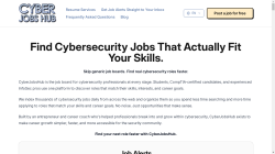 Cyber Jobs Hub job board - Cyber security & IT jobs