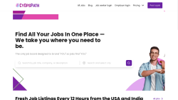 CyOpsPath job board - The job board that brands YOU so opportunities find YOU, not the other way around.