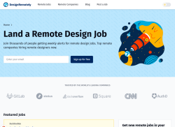 DesignRemotely job board - The best remote design jobs from leading companies