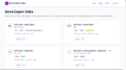 Developer Jobs job board - All Developer Jobs in One Place