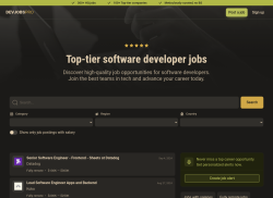 DevJobsPro job board - DevJobsPro - Top-tier software developer jobs