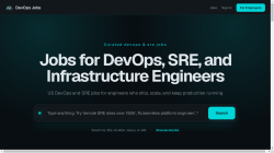 DevOpsJobs.com job board - DevOps and SRE jobs for engineers who ship and scale