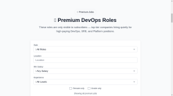 DevOpsProjectsHQ job board - Browse 5,000+ vetted DevOps jobs from remote-first companies.