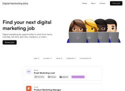 Digital Marketing Jobs job board - Digital Marketing Jobs: Full-time, Freelance, Remote