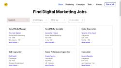 DigitalMarketingJobs Org job board - Marketing manager, marketing specialist, product marketing manager, Brand manager, Social media marketer, Copywriter jobs