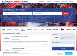 EuroEngineerJobs job board - EuroEngineerJobs - Engineering Job in Europe