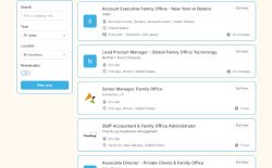 Family Office Jobs job board - Find the latest Family Office jobs