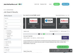 FindYourFlex job board - The Home Of Flexible Working