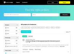 Freelancermap  job board - 281 Freelance projects, jobs & contract roles