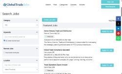 Global Trade Jobs job board - Global Trade Jobs | Job Board for Global Trade Related Jobs