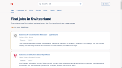 HelveJobs job board - Find jobs in Switzerland