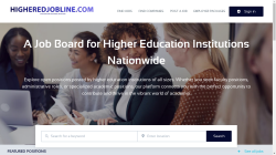 HigherEdJobline job board - Higher Education Jobs