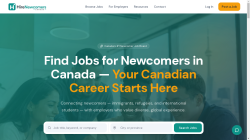 Hire Newcomers Canada  job board - Canada's leading job board for newcomers, immigrants, and refugees.