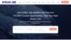Interlinkjobs job board - Join 9,000+ Job Seekers and Discover 115,000+ Career Opportunities. Find Your Next Dream Job