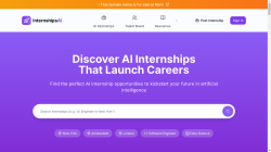 InternshipsAI job board - Discover AI Internships That Launch Careers