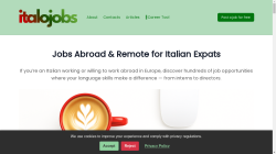 ItaloJobs job board - Jobs Abroad & Remote for Italian Expats