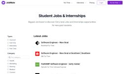 JobMate job board - Entry Level Jobs & Internships