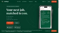 JobMinglr job board - Swipe. Connect. Hired.