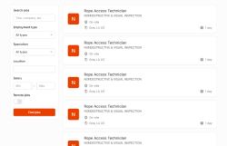 Jobs at Height job board - Jobs at Height - New rope access jobs every day