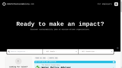 Jobs for Sustainability job board - Find social impact jobs around the Sustainable Development Goals.