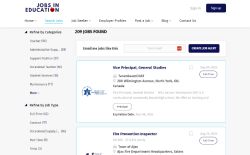 Jobs In Education job board - Jobs In Education - Education Job Board
