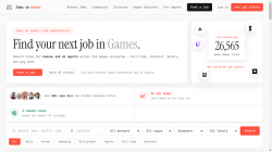 Jobs in Games job board - Live Games Industry Jobs, Updated Daily