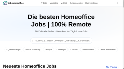 JobsHomeOffice job board - Remote / Homeoffice Jobs in Germany