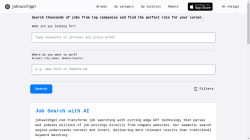 jobswithgpt job board - Job search Remote and Onsite with AI