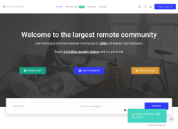 Letsworkremotely job board - Largest remote jobs community (150k+)