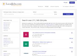 Local Jobs job board - USA Jobs. Find Jobs Nearby