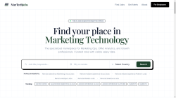 MarTech Jobs job board - Find your place in Marketing Technology