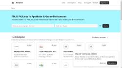 Medipros job board - PTA & PKA Jobs – Stellenportal für Apotheke und Gesundheitswesen