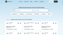 MedJobList job board - Healthcare & Allied-Health Jobs, Live from Employers