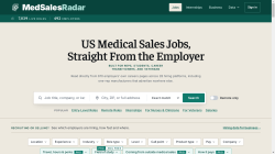 MedSales Radar job board - MedSales Radar