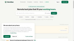 Meridian Remote job board - Remote Tech Jobs (EU · USA · Portugal · Brazil)