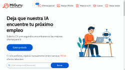 MiGuru job board - The revolutionary Chilean job portal that seamlessly streamlines the job search process with cutting-edge AI technology, while conveniently consolidating all the top job listings in the country into one user-friendly platform.