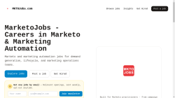 MktoJobs job board - The go to jobboard for marketo pro's