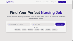 My RN Jobs job board - Find Your Perfect Nursing Job