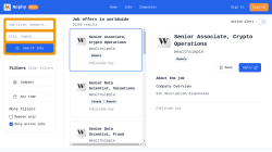 Nephy job board - Active roles straight from top tech companies
